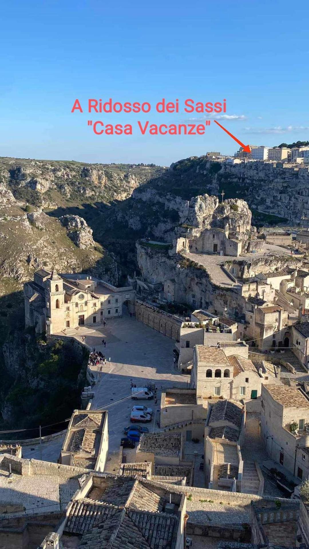 A Ridosso Dei Sassi Villa Matera Bagian luar foto