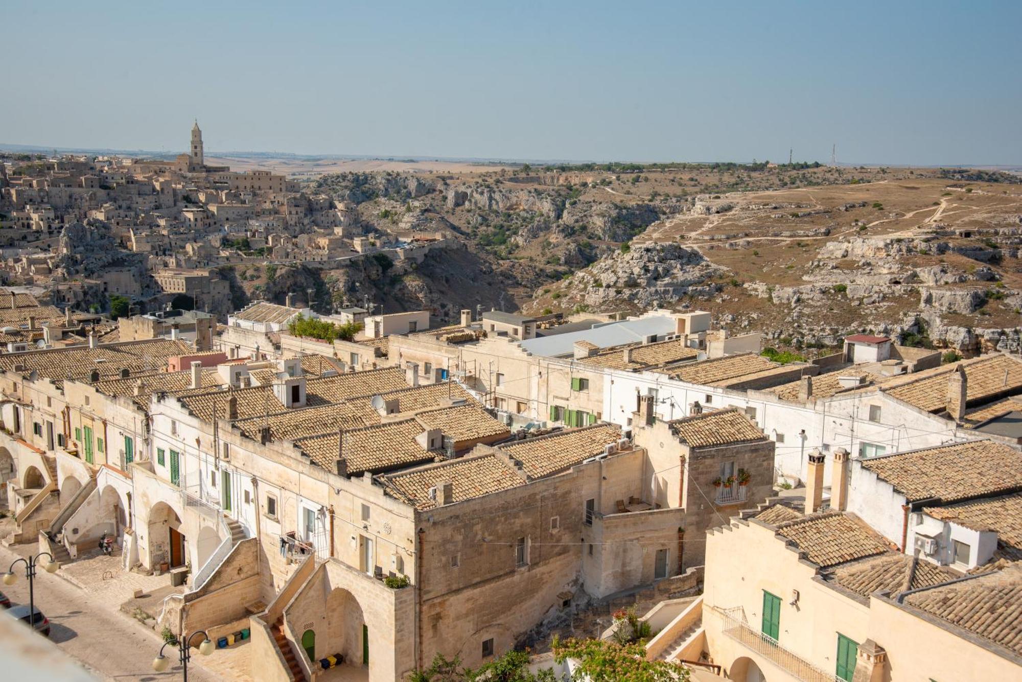 A Ridosso Dei Sassi Villa Matera Bagian luar foto