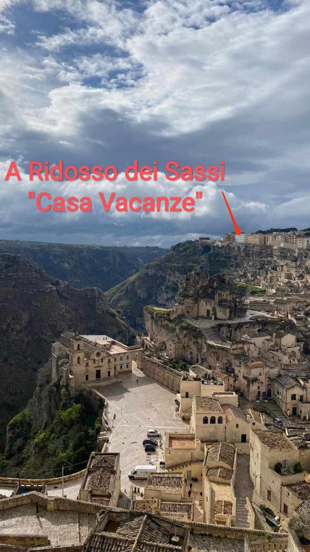A Ridosso Dei Sassi Villa Matera Bagian luar foto