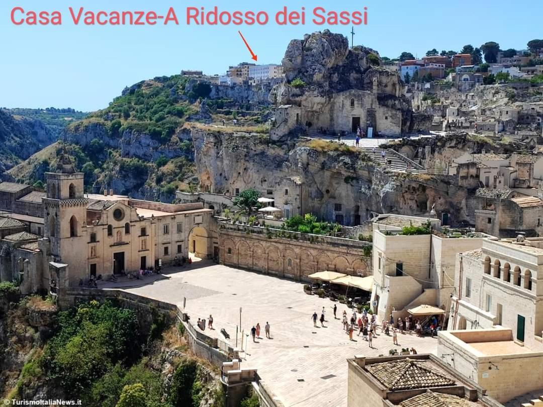 A Ridosso Dei Sassi Villa Matera Bagian luar foto
